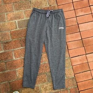 Adidas Polyester Gray track pants size Large
